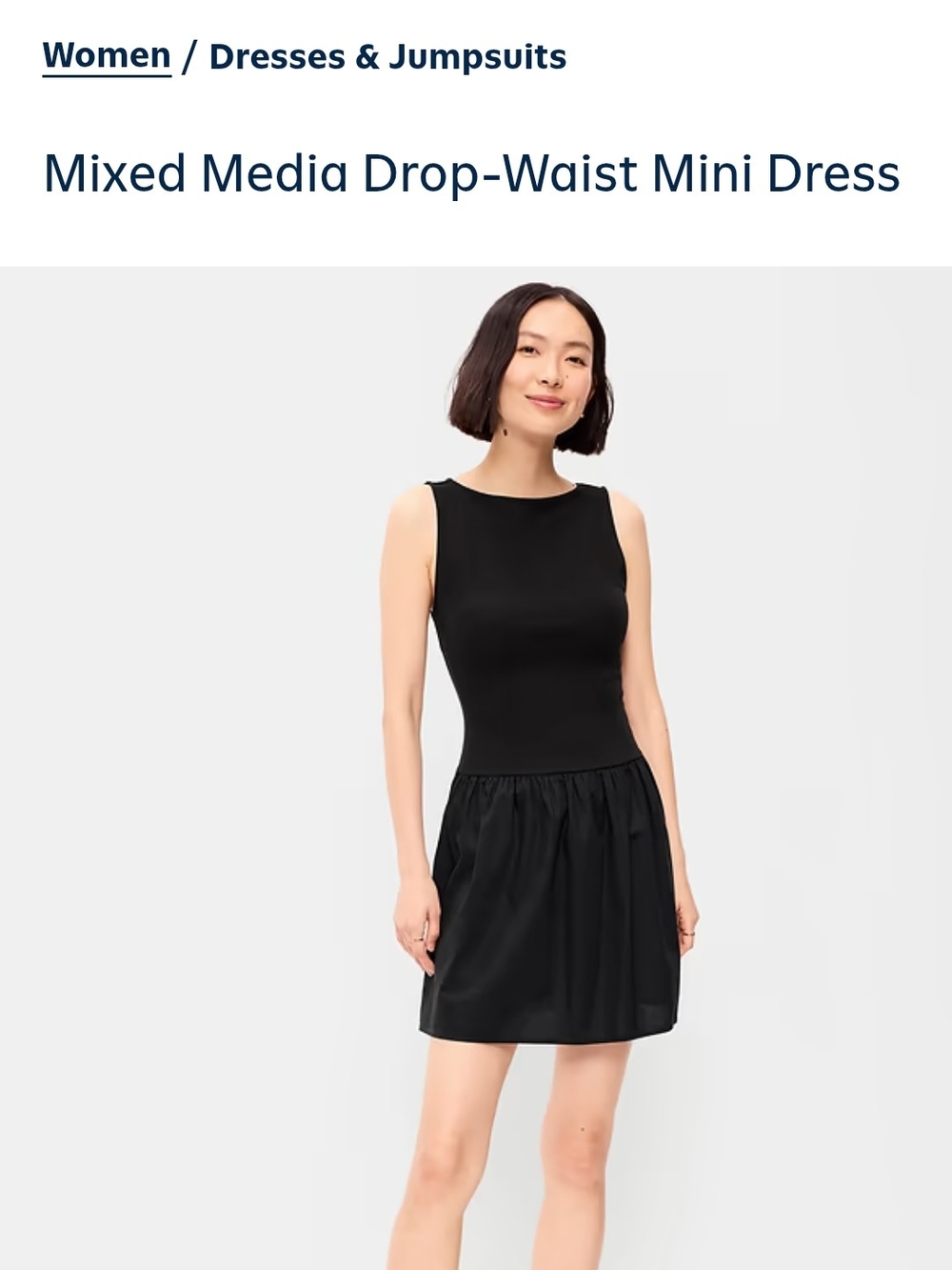 Old Navy Black Ribbed Sleeveless Top